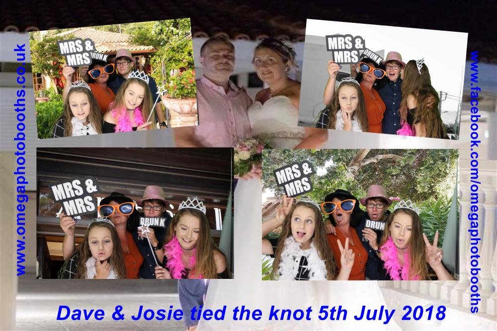 Josie & Dave's wedding  | View more photos from the event at gallery.omegaphotobooths.co.uk/u/Omega-Photobooths/Josie-Daves-wedding